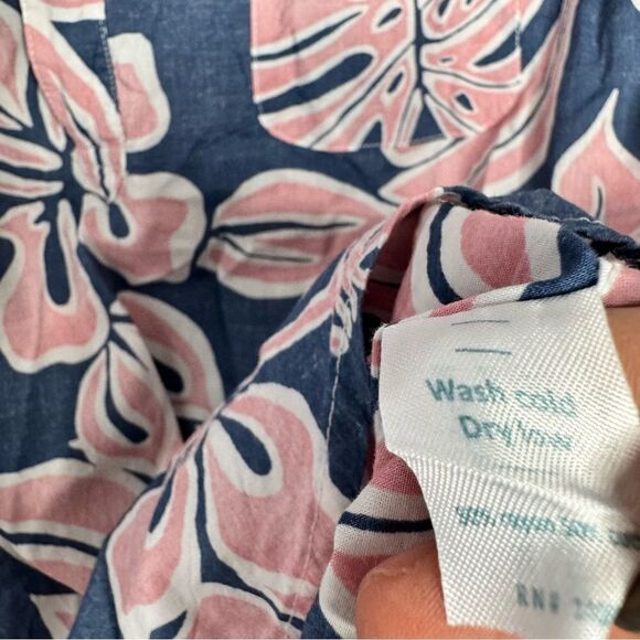 Marine Layer tropical print top size large - Picture 4 of 5
